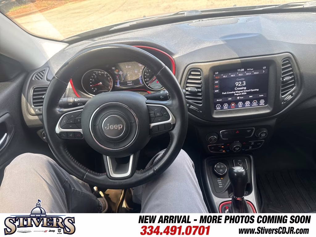 2019 Billet Silver Metallic Clearcoat Jeep Compass Trailhawk 4X4 SUV