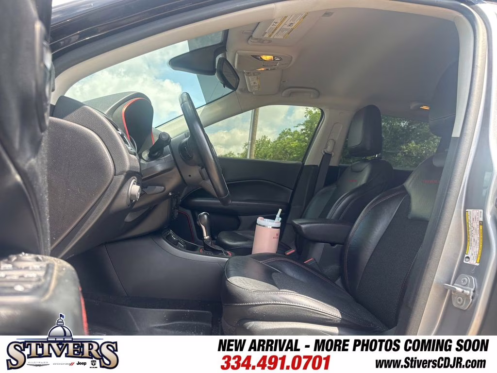 2019 Billet Silver Metallic Clearcoat Jeep Compass Trailhawk 4X4 SUV