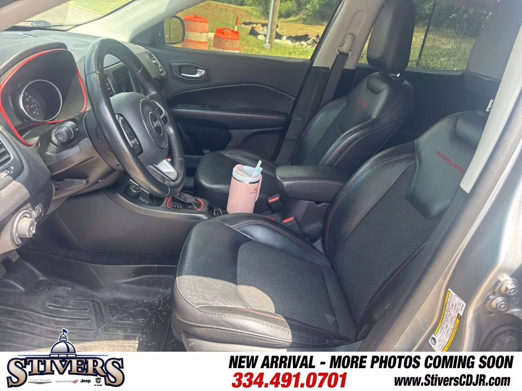 2019 Billet Silver Metallic Clearcoat Jeep Compass Trailhawk 4X4 SUV