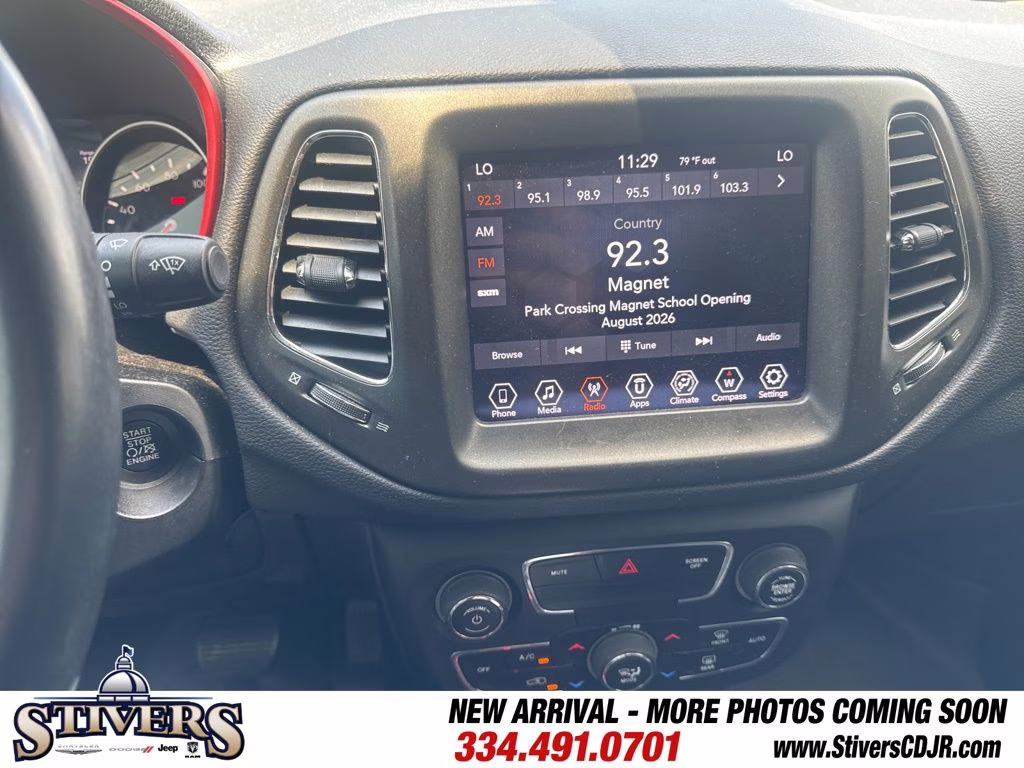 2019 Billet Silver Metallic Clearcoat Jeep Compass Trailhawk 4X4 SUV