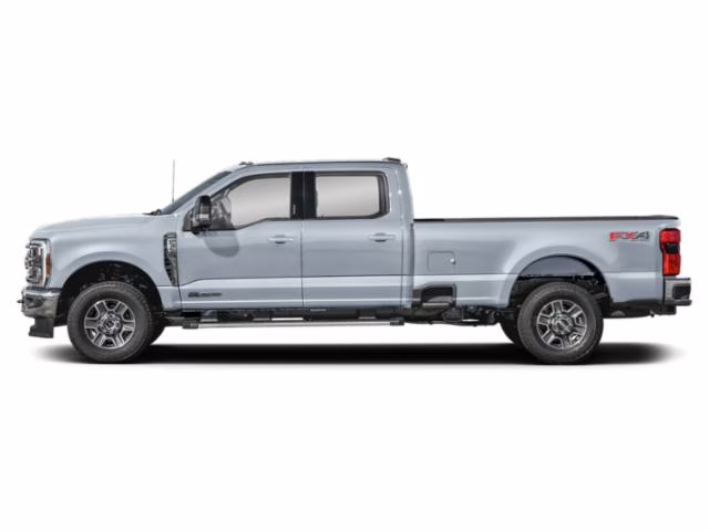 2025 Glacier Gray Metallic Tri-Coat Ford Super Duty F-350 SRW LARIAT Crew Cab Pickup 4X4 Truck