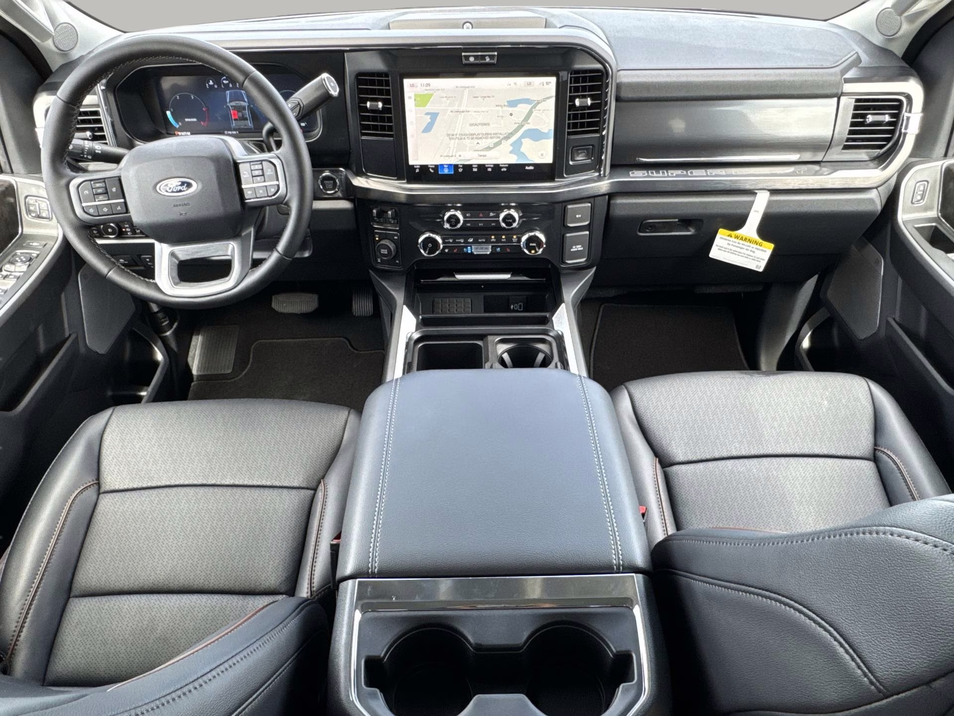 2025 Glacier Gray Metallic Tri-Coat Ford Super Duty F-350 SRW LARIAT Crew Cab Pickup 4X4 Truck