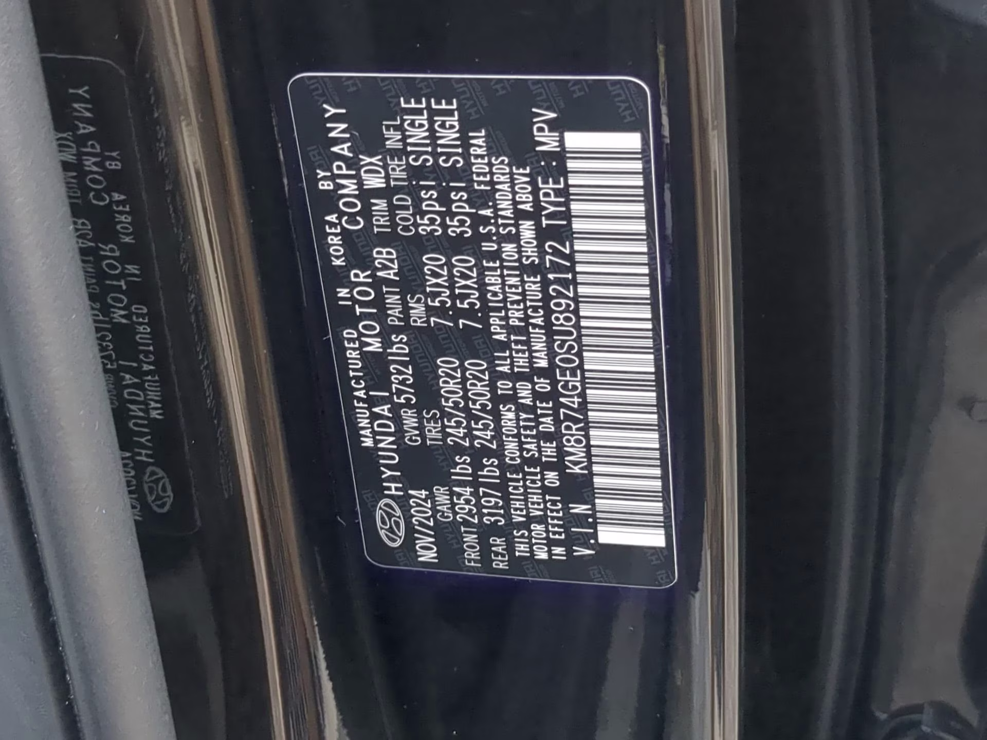 2025 Abyss Black Pearl Hyundai Palisade Calligraphy FWD SUV