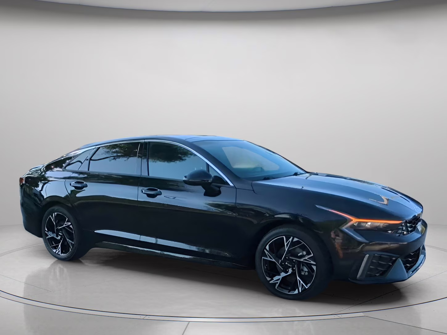 2025 Aurora Black Pearl Kia K5 GT-Line AWD Sedan