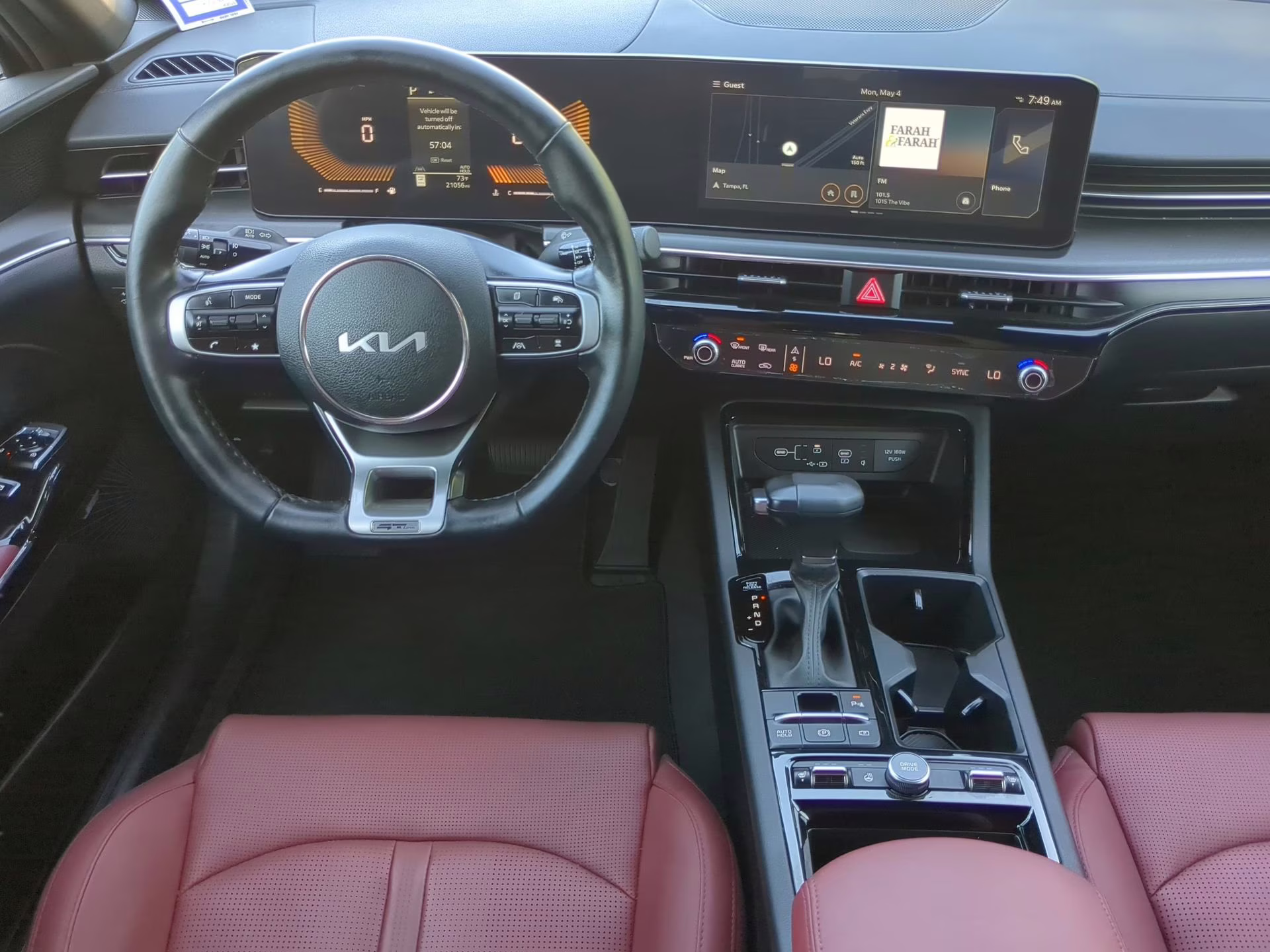 2025 Aurora Black Pearl Kia K5 GT-Line AWD Sedan