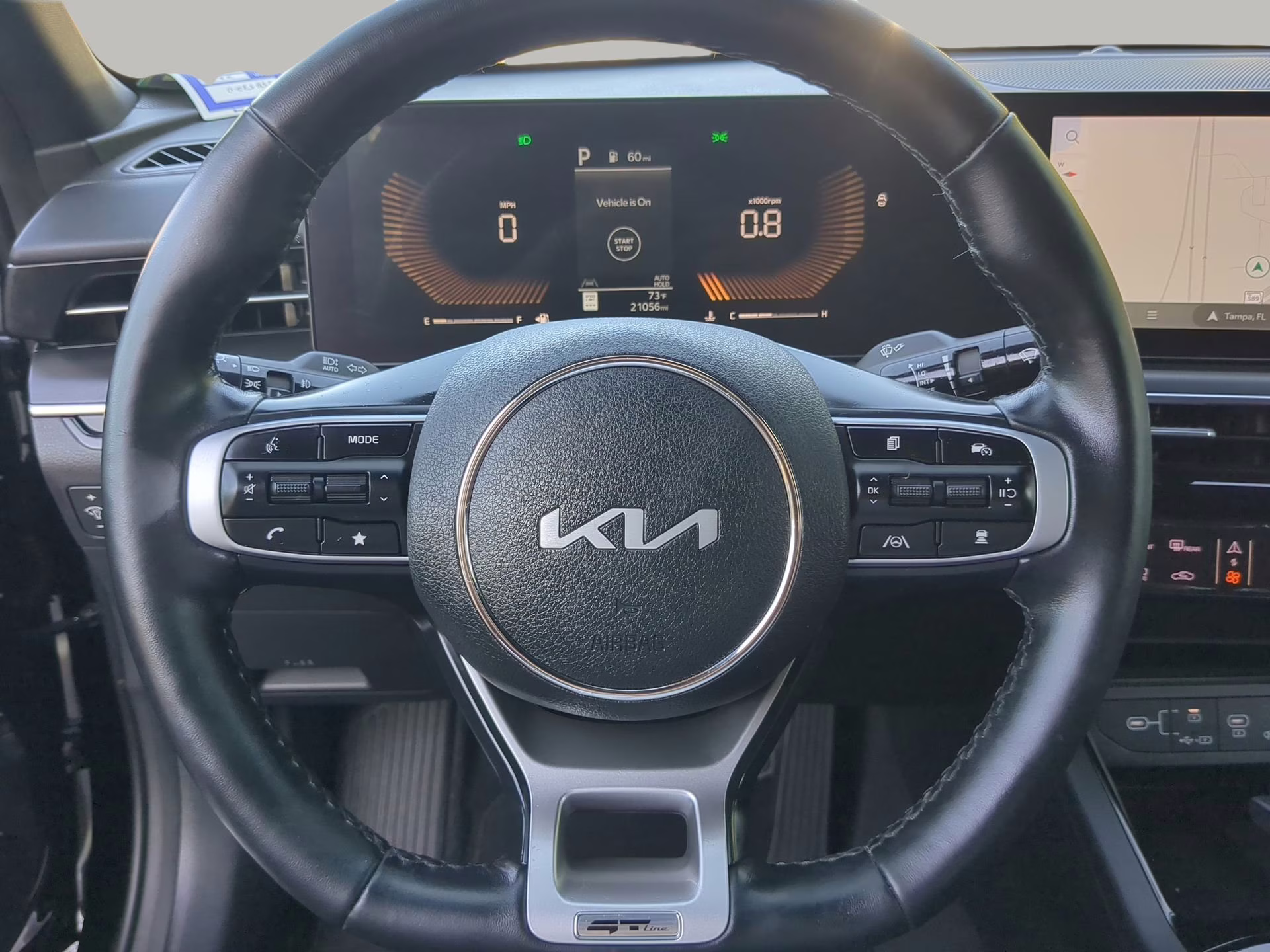 2025 Aurora Black Pearl Kia K5 GT-Line AWD Sedan