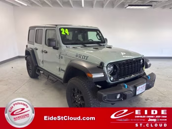 2024 Earl Clearcoat Jeep Wrangler Willys 4xe 4X4 SUV