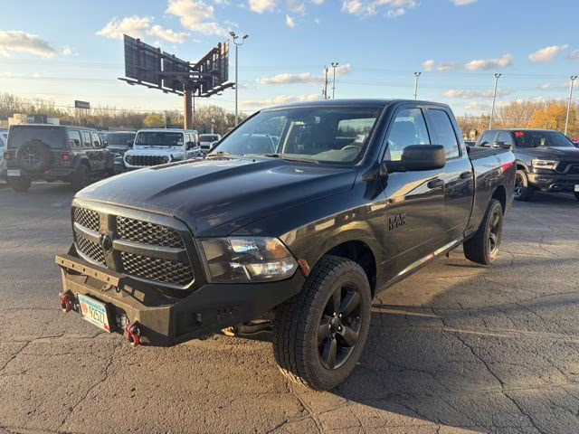 2015 Brilliant Black Crystal Pearlcoat Ram 1500 Tradesman 4X4 Truck