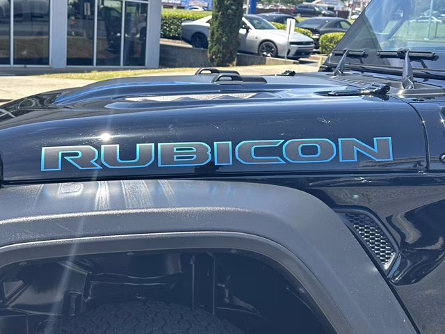 2023 Black Clearcoat Jeep Wrangler 4xe Rubicon 4X4 Convertible