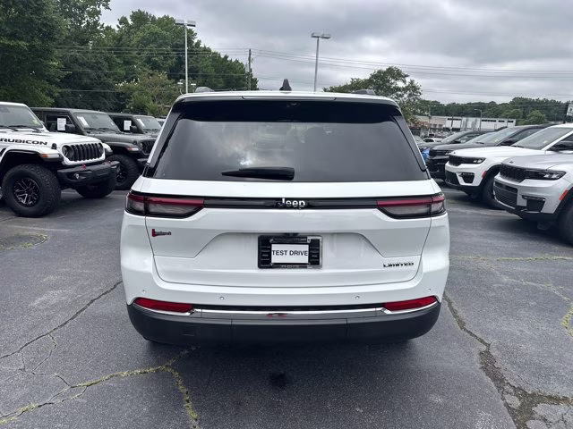 2024 Bright White Clearcoat Jeep Grand Cherokee Limited RWD SUV