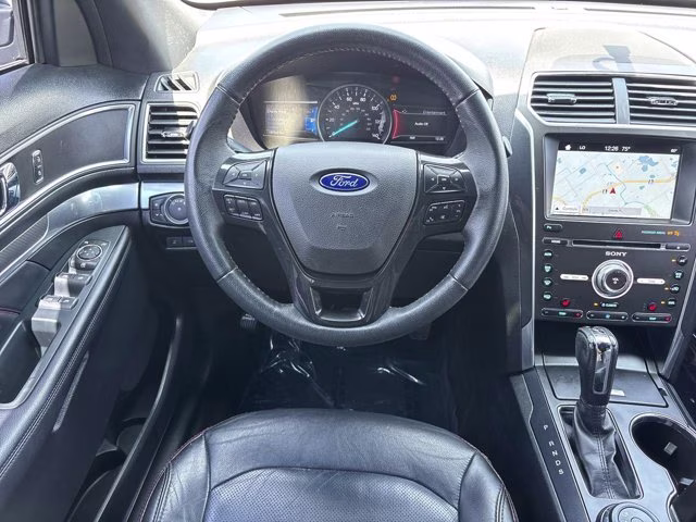 2018 Burgundy Ford Explorer Sport 4X4 SUV