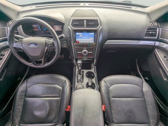 2018 Burgundy Ford Explorer Sport 4X4 SUV