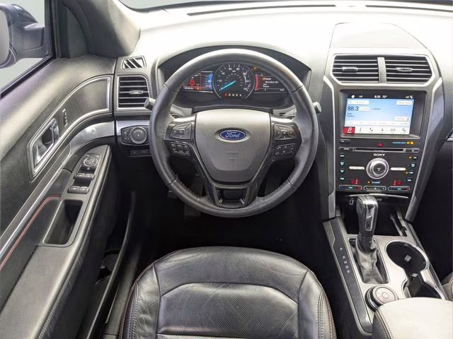 2018 Burgundy Ford Explorer Sport 4X4 SUV