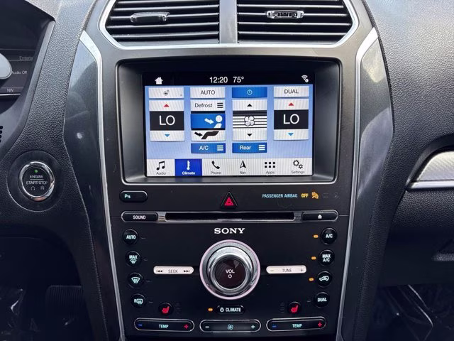 2018 Burgundy Ford Explorer Sport 4X4 SUV