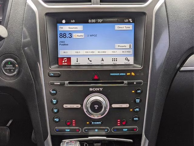 2018 Burgundy Ford Explorer Sport 4X4 SUV