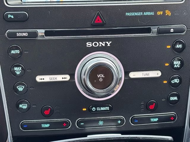 2018 Burgundy Ford Explorer Sport 4X4 SUV