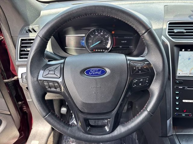 2018 Burgundy Ford Explorer Sport 4X4 SUV