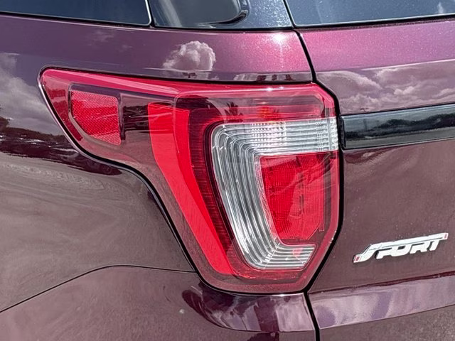 2018 Burgundy Ford Explorer Sport 4X4 SUV