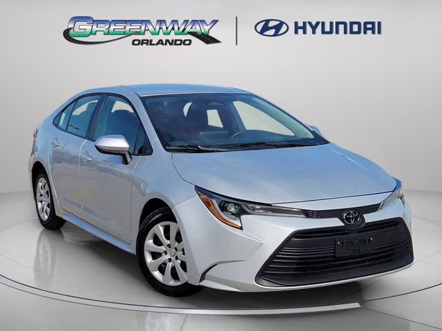 2024 Classic Silver Metallic Toyota Corolla LE FWD Sedan