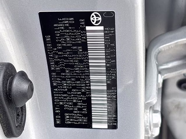 2024 Classic Silver Metallic Toyota Corolla LE FWD Sedan