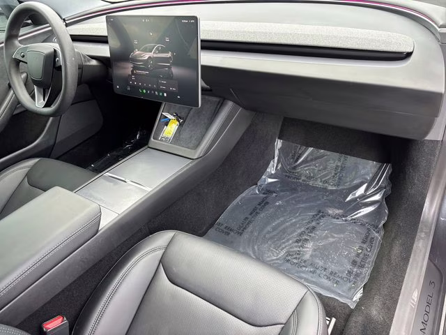 2025 Gray Tesla Model 3 Long Range AWD Sedan