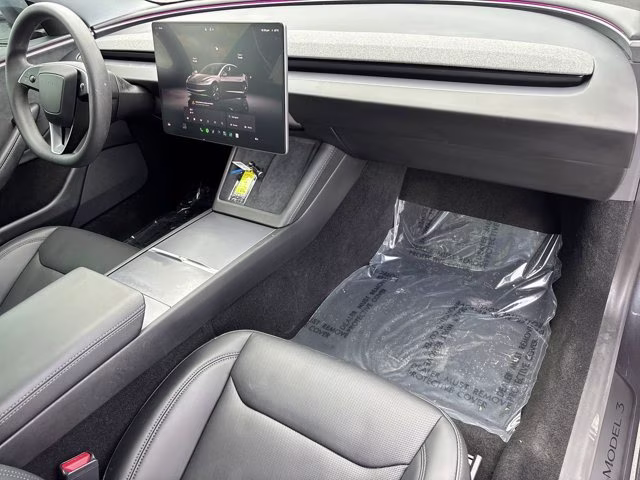 2025 Gray Tesla Model 3 Long Range AWD Sedan