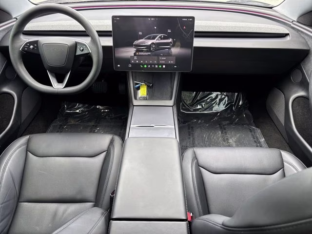 2025 Gray Tesla Model 3 Long Range AWD Sedan