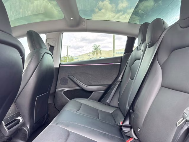 2025 Gray Tesla Model 3 Long Range AWD Sedan