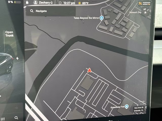 2025 Gray Tesla Model 3 Long Range AWD Sedan