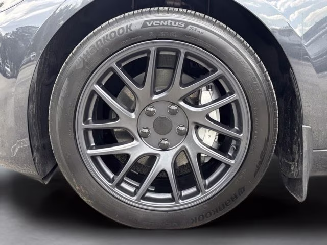 2025 Gray Tesla Model 3 Long Range AWD Sedan