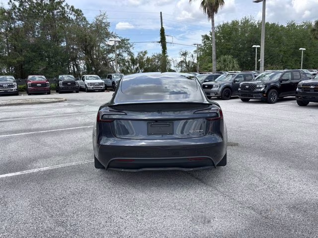 2025 Gray Tesla Model 3 Long Range AWD Sedan