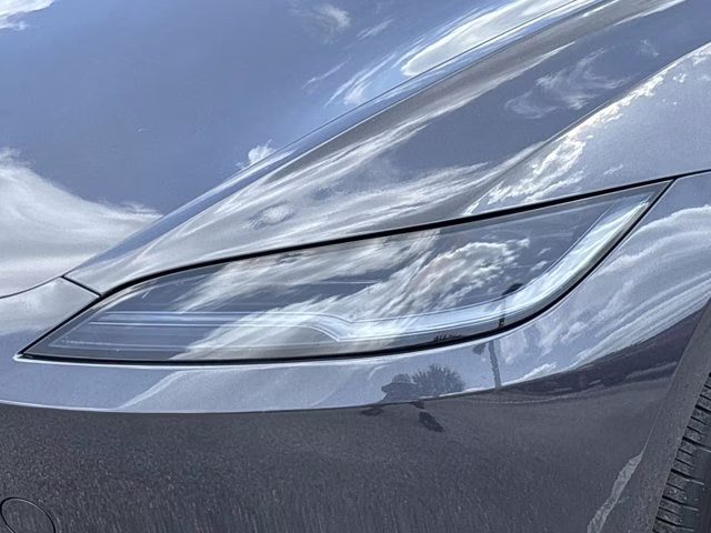 2025 Gray Tesla Model 3 Long Range AWD Sedan