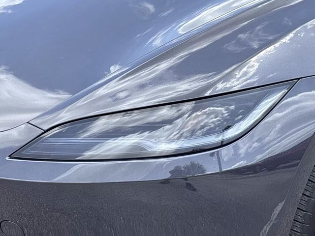 2025 Gray Tesla Model 3 Long Range AWD Sedan