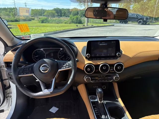 2023 Aspen White Tricoat Nissan Sentra SV FWD Sedan