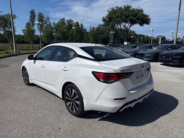 2023 Aspen White Tricoat Nissan Sentra SV FWD Sedan