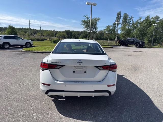 2023 Aspen White Tricoat Nissan Sentra SV FWD Sedan