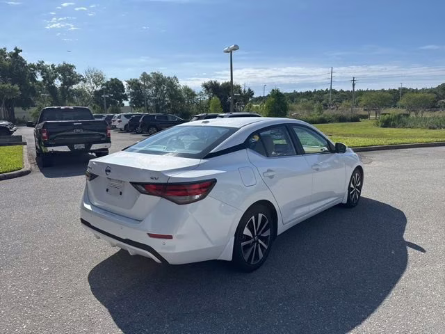 2023 Aspen White Tricoat Nissan Sentra SV FWD Sedan