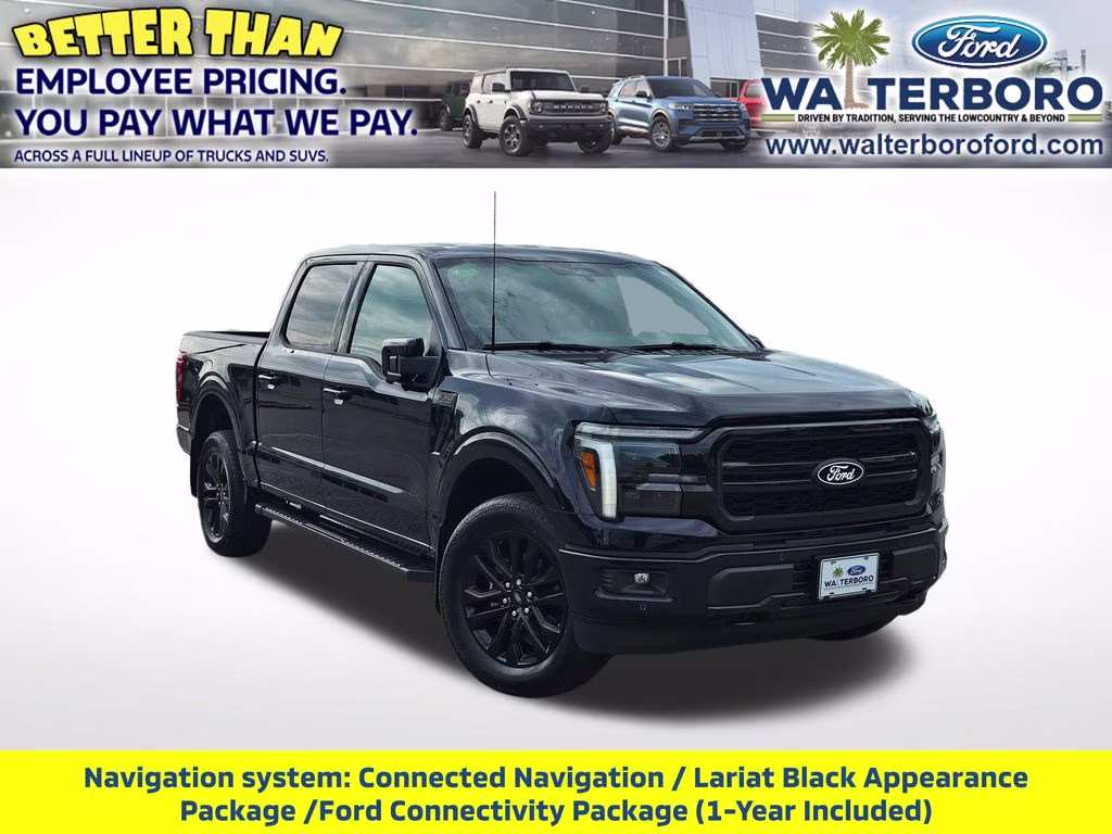 2026 Antimatter Blue Metallic Ford F-150 Lariat 4X4 Truck