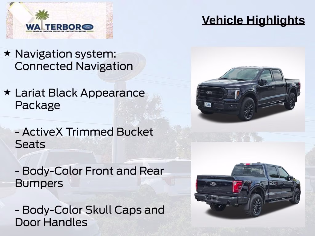2026 Antimatter Blue Metallic Ford F-150 Lariat 4X4 Truck