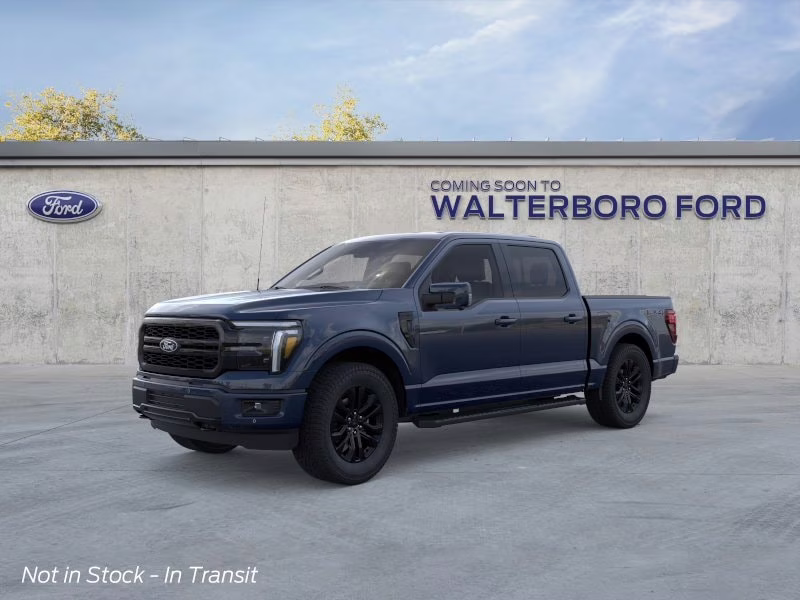 2026 Antimatter Blue Metallic Ford F-150 Lariat 4X4 Truck
