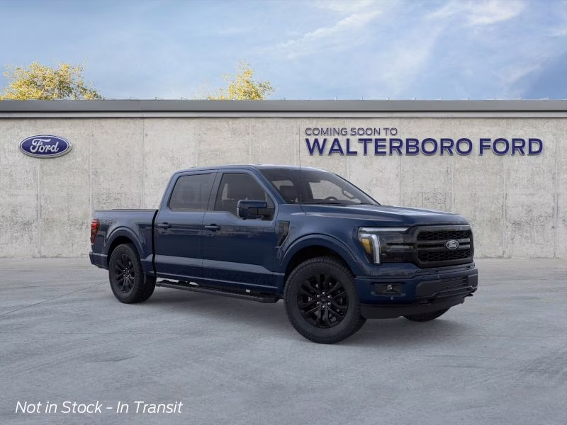 2026 Antimatter Blue Metallic Ford F-150 Lariat 4X4 Truck