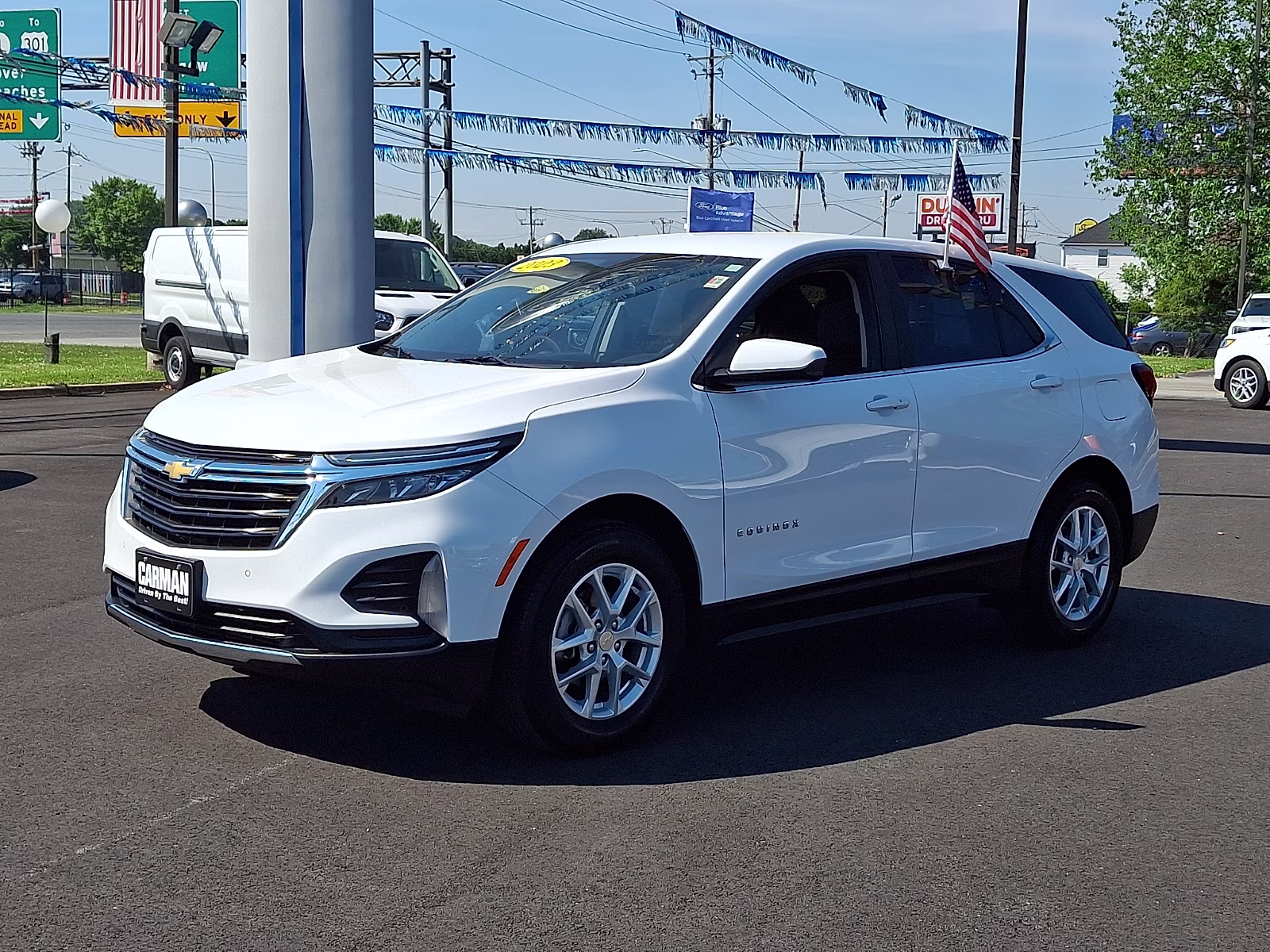2023 Summit White - GAZ Chevrolet Equinox FWD LT FWD