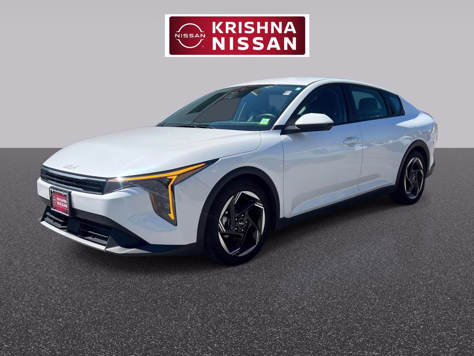 2025 White Kia K4 EX FWD Sedan