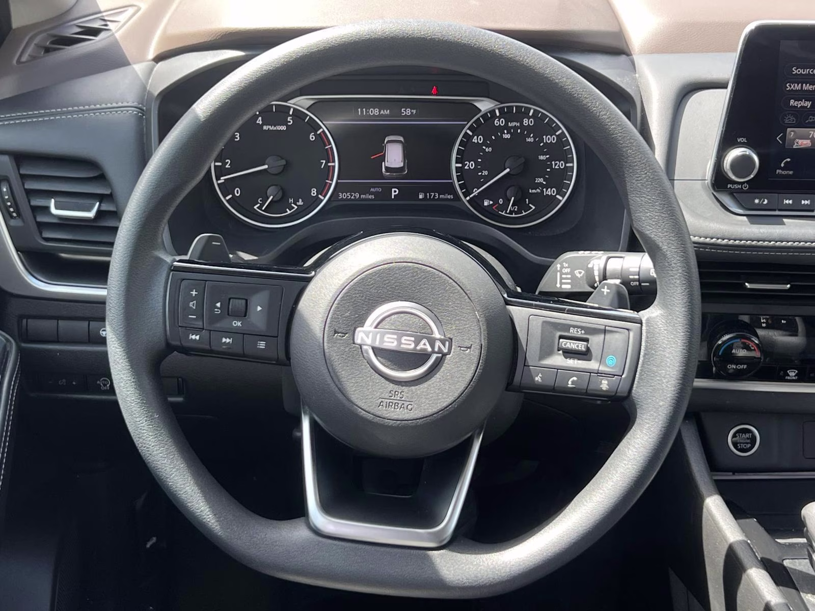 2023 White Nissan Rogue SV AWD SUV