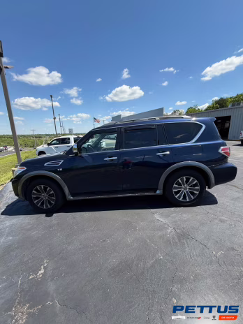 2018 blue Nissan Armada SL 4X4 SUV