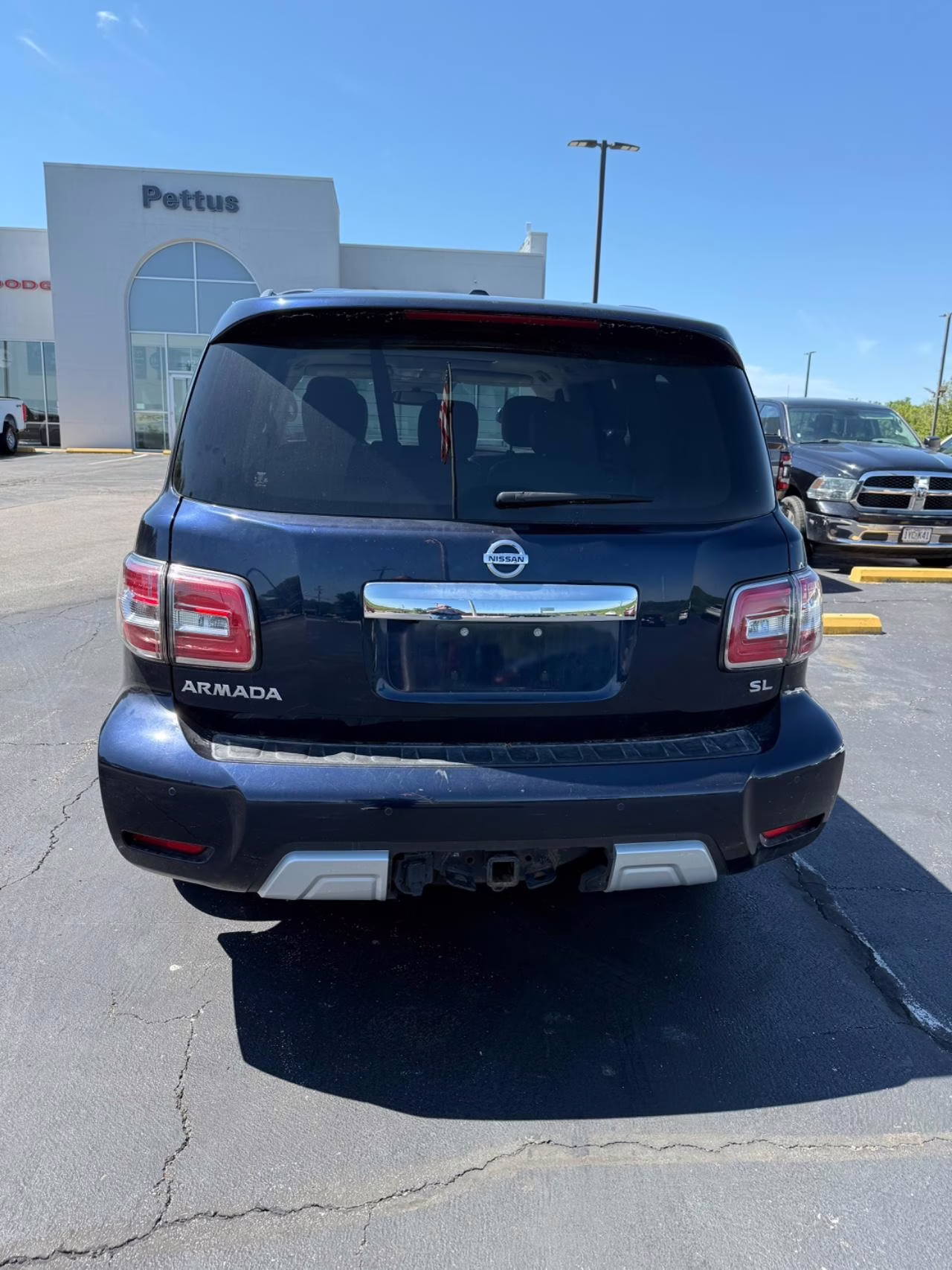 2018 blue Nissan Armada SL 4X4 SUV