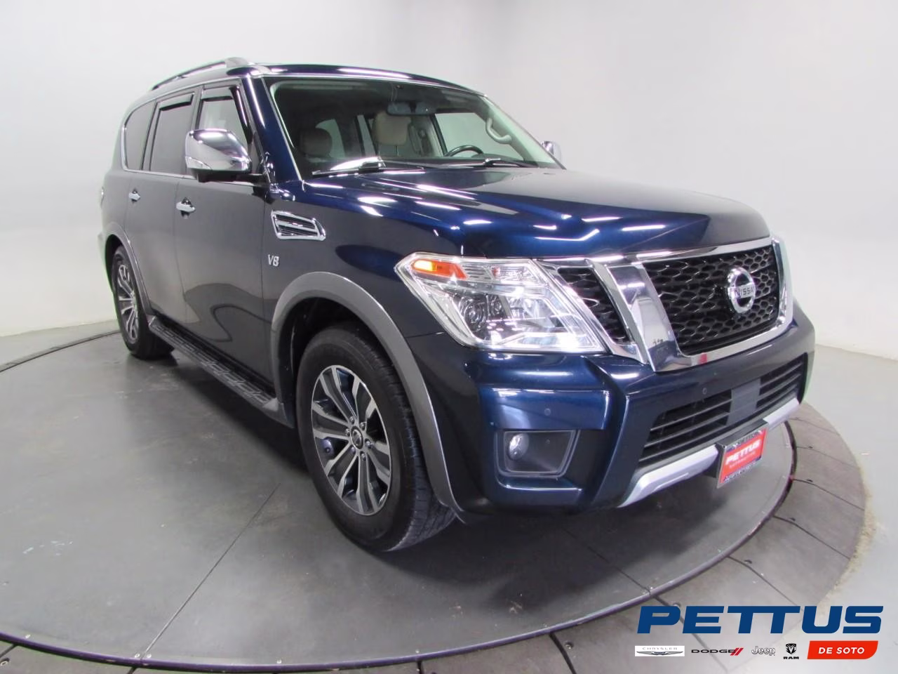 2018 Hermosa Blue Nissan Armada SL 4X4 SUV