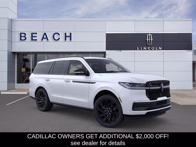 2026 Pristine White Metallic Tri-Coat Lincoln Navigator Reserve 4X4 SUV