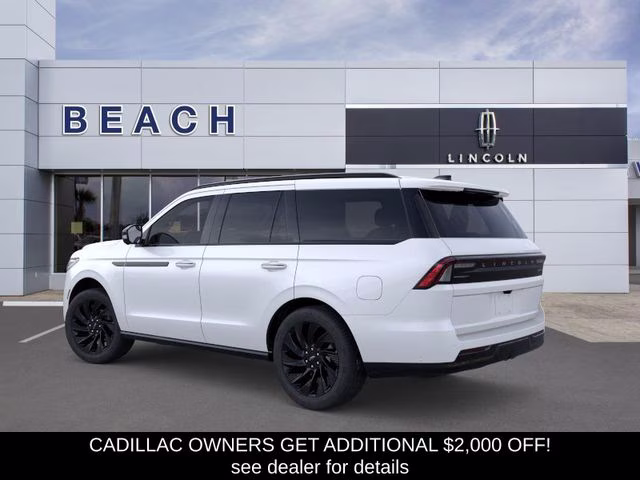 2026 Pristine White Metallic Tri-Coat Lincoln Navigator Reserve 4X4 SUV