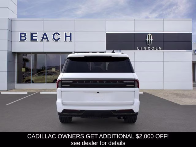 2026 Pristine White Metallic Tri-Coat Lincoln Navigator Reserve 4X4 SUV